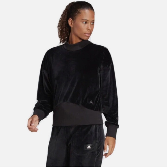 Adidas Velour Sweatsuit - Picture 7 of 8